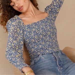 Reformation Pinto Top - Wallflower - Small
